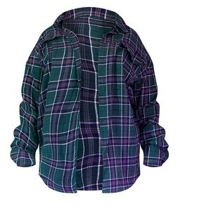 Oversized Flannel Shirt